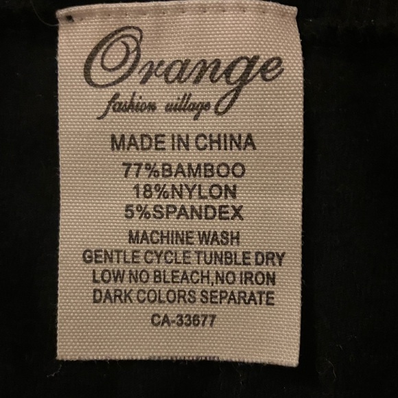 Bamboo blend 3/4 length (capri) leggings women’s - Picture 2 of 10